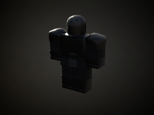 Roblox r6 knight armor model Low-poly 3D 모델