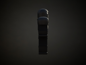 Roblox r6 knight armor model Low-poly 3D 모델