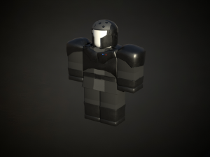Roblox r6 knight armor model Low-poly 3D 모델