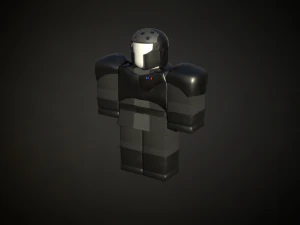 Roblox r6 knight armor model Low-poly 3D Model