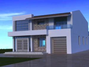 beautiful house 3D Model