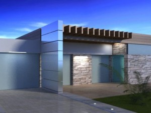 modern little house Modelo 3D