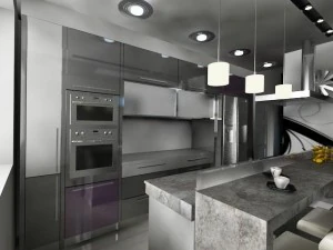 modern kitchen 3D Model