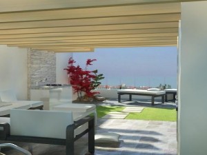 beautiful terrace 3D मॉडल
