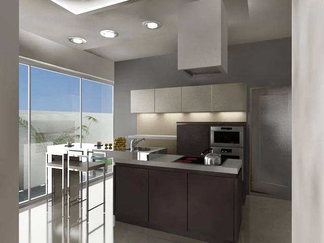 kitchen bella 3D Model .c4d .max .obj .3ds .fbx .stl .blend 