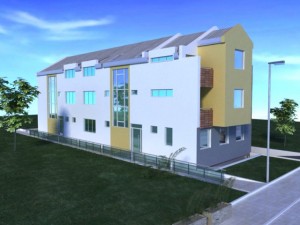 one building 3D 모델