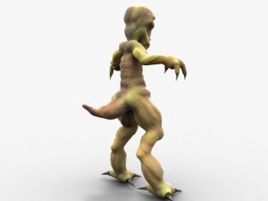 alien creature 3Dモデル