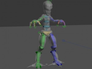 alien creature 3Dモデル