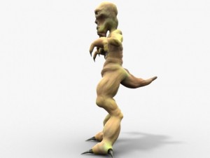 alien creature 3Dモデル