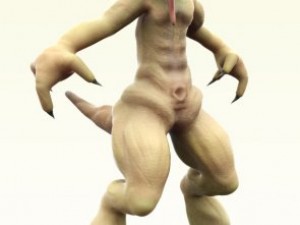 alien creature 3Dモデル