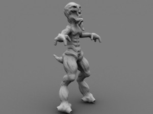alien creature 3Dモデル