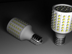 model led big light bulb 3D 모델