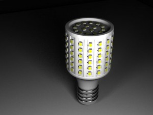 model led big light bulb 3D 모델