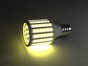 model led big light bulb 3D 모델