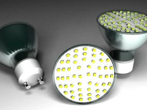 led point light 3D Model