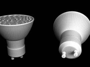 led point light 3D Model