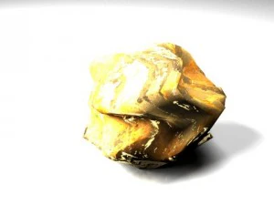 Goldbarren 1 kg 50 g 25 g Golderz 3D Modell