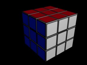 rubiks cube Modello 3D