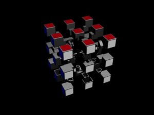rubiks cube 3D Model