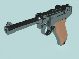 luger Modello 3D