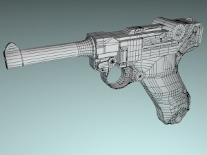 luger 3D 模型