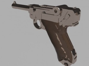 luger 3D 模型