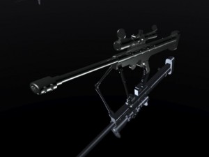 lar grizzly 59 mg rifle Modello 3D