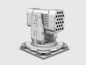 airframe missle launcher 3D Model