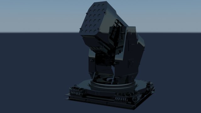 airframe missle launcher 3D Model .c4d .max .obj .3ds .fbx .stl .blend