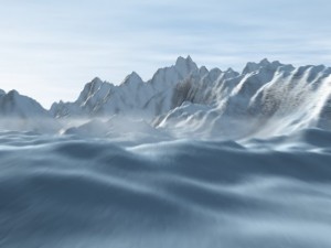 snow mountain CG Texturen