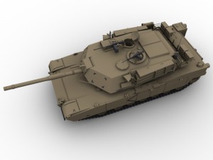 m1a1 abrams tank 3D Model