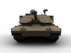 m1a1 abrams tank 3D Model