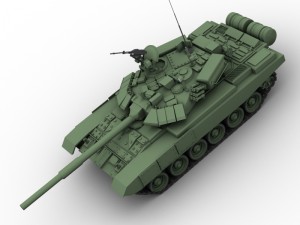 t 90 battle tank 3Dモデル