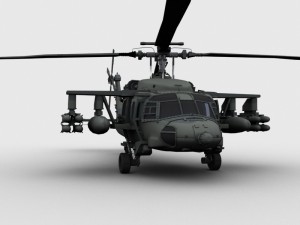 blackhawk helicopter 3D Model