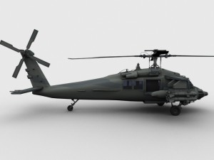 blackhawk helicopter 3D Model