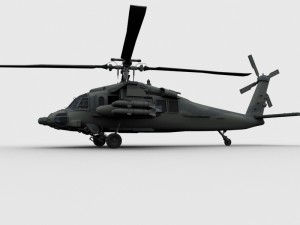 blackhawk helicopter 3D Model