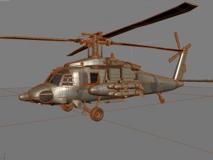 blackhawk helicopter 3D Model
