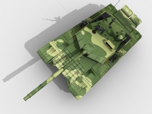 chinese ztz 99 mbt 3Dモデル