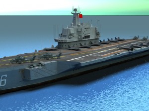 liaoning aircraft carrier Model 3D