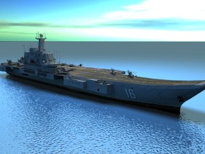 liaoning aircraft carrier Model 3D
