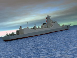 chinese navy ddg-171 3Dモデル