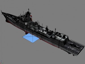 chinese navy ddg-171 3Dモデル