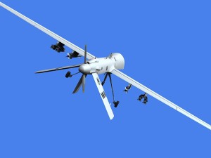 mq-1 predator uav 3Dモデル