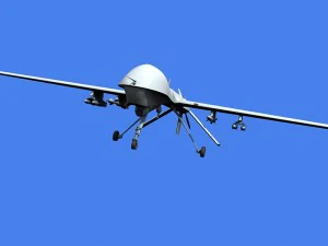 mq-1 predator uav 3D Model