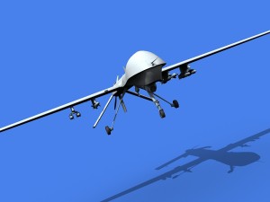 mq-1 predator uav 3Dモデル