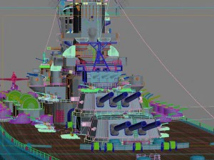 japon savaş gemisi yamato 3D Model in Savaş Gemileri 126418 | 3DExport