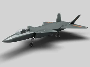 chengdu j-20 3D Model