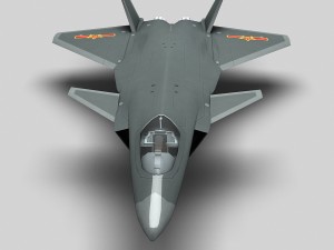 chengdu j-20 Modelo 3D