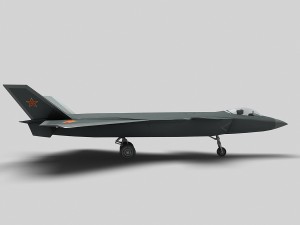 chengdu j-20 Modelo 3D