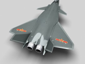 chengdu j-20 Modelo 3D